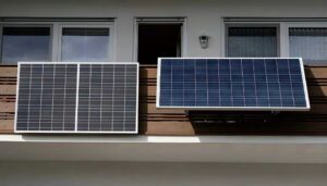 Energía solar en el balcón: kit fotovoltaico para autoconsumo