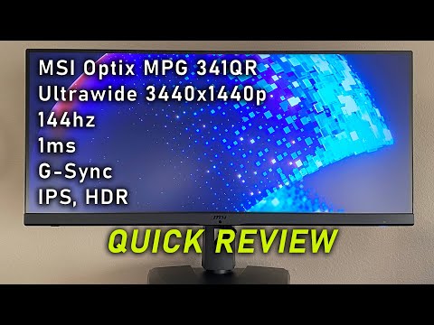 MSI Optix MPG341CQR Review en Español (Análisis completo)