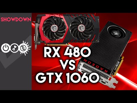 Comparativa: Radeon RX 480 vs GeForce GTX 1060