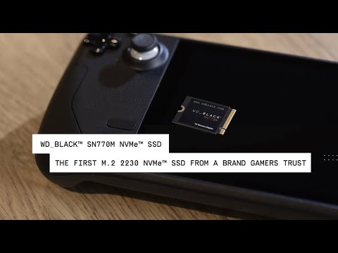 WD BLACK SN770M: El SSD ideal para consolas de videojuegos portátiles