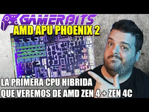 AMD Phoenix 2: Primera imagen del chip revela 2 núcleos Zen 4 y 4 núcleos Zen 4c