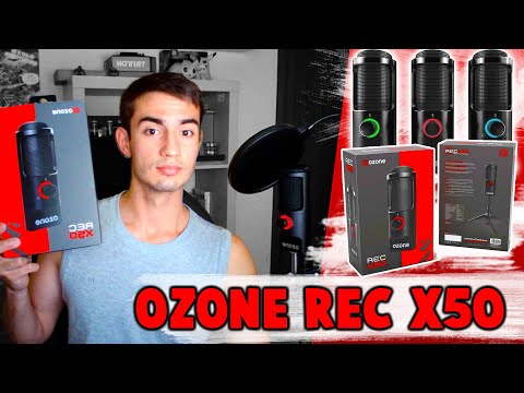 Micrófono Ozone Rec X50 Review en Español (Análisis completo)
